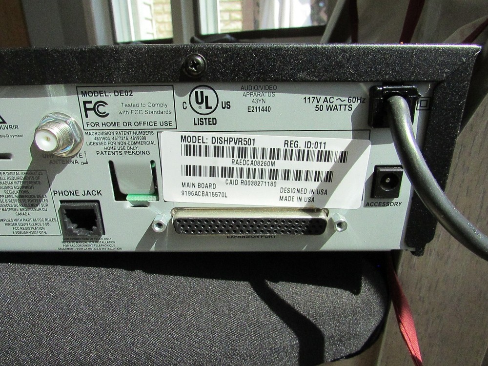 Dish Network Dish Pro501 Receiver No Remote