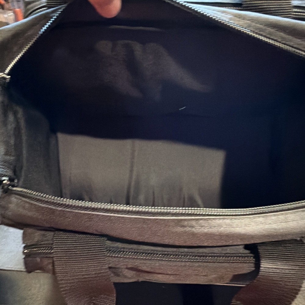 BlackHawk! Black Tactical Gear Bag, Zip Closure, External Pockets