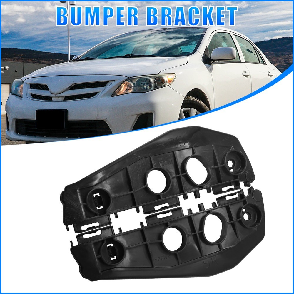 Front Bumper Support Bracket Set Left and Right For 2011-2013 Toyota Corolla