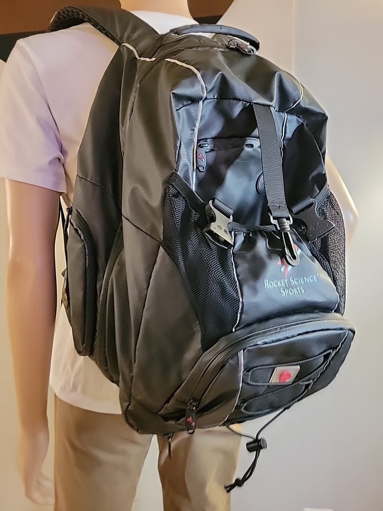 Rocket Science Sports Rocket Bag Triathlon Transition Pack Backpack Black