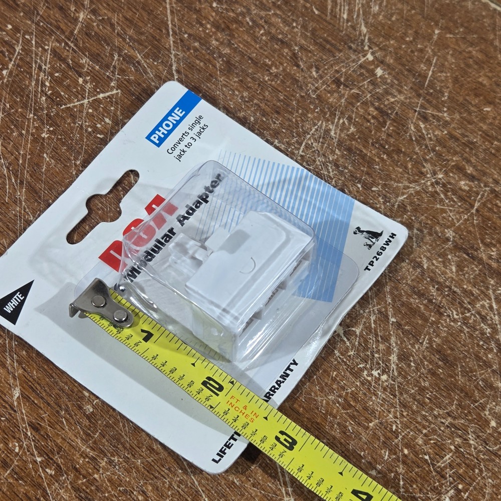 RCA 3 In 1 Modular Adapter Phone Jack