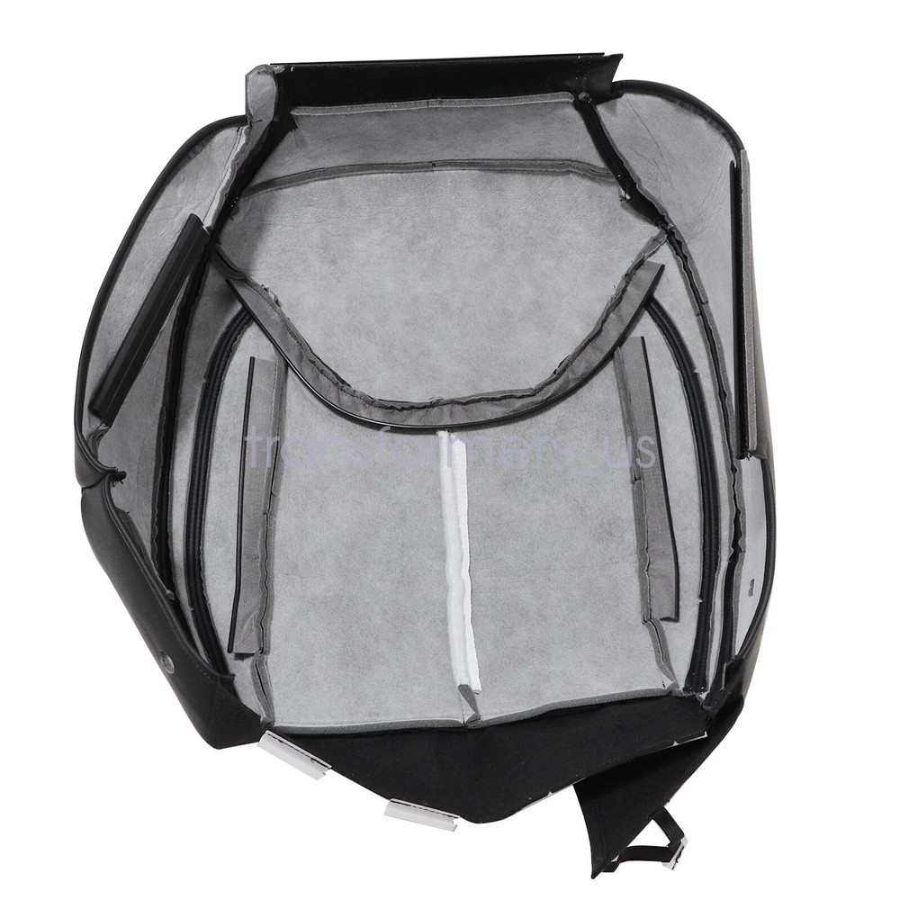 For Jeep Wrangler Rubicon 2013-2017 Driver Side Bottom Seat Cover Leather Black