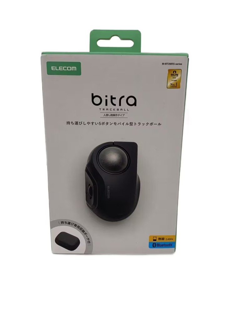 ELECOM Mouse Trackball Computer Peripheral M MT2MRSBK