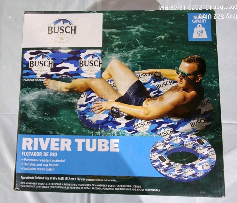 Busch Logo River Tube