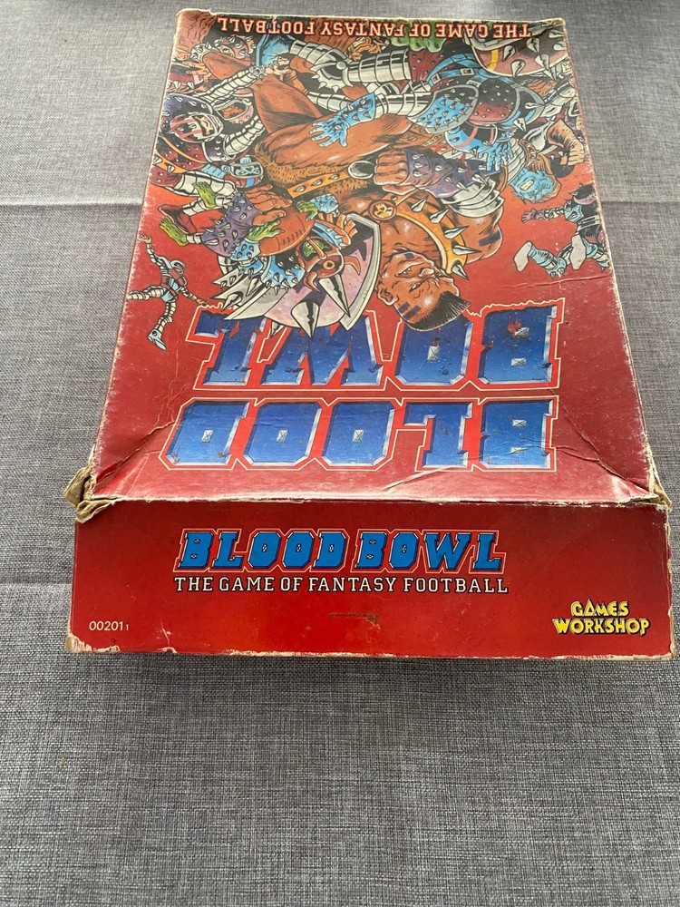 GW Blood Bowl ( Red Box) Box VG/EX