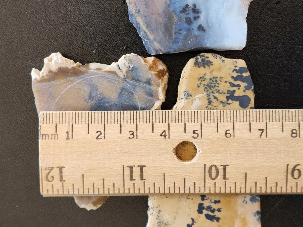 Dendritic Patterned Lapidary Slabs