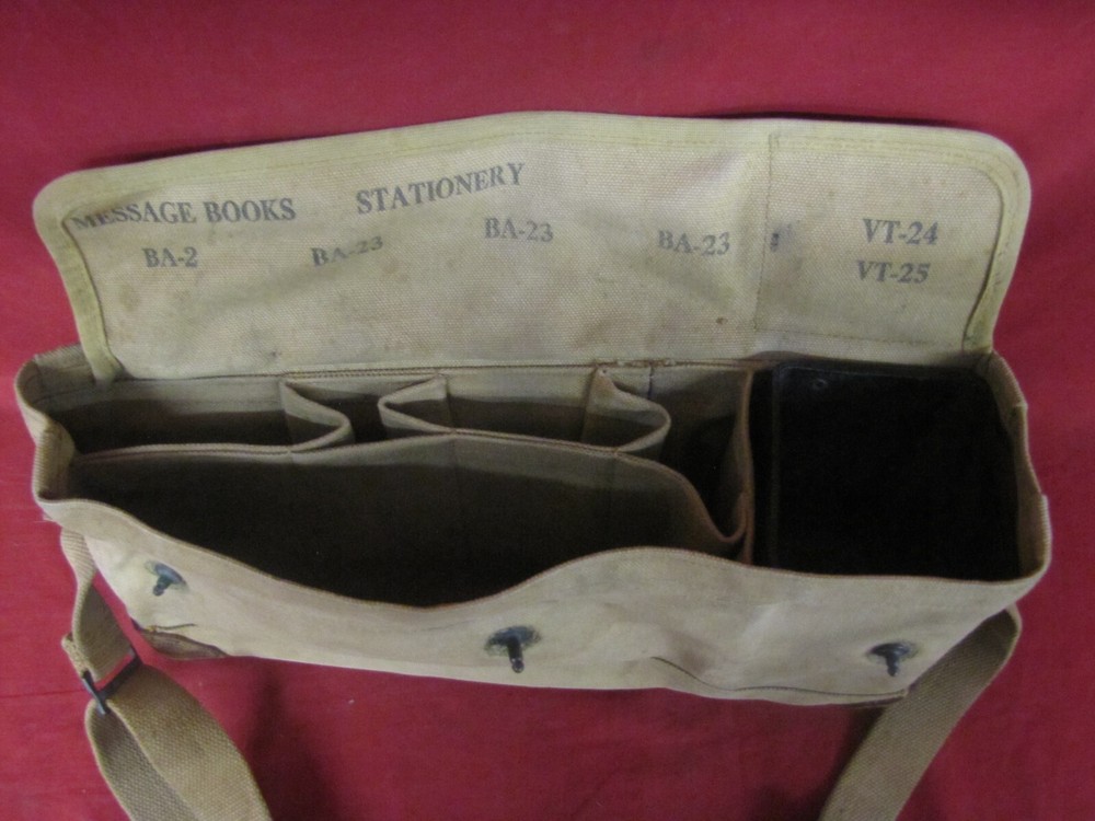 Antique Original WWI Messenger Bag