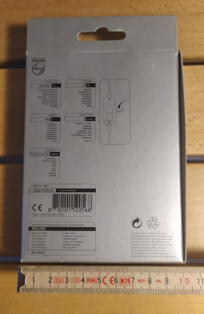 Philips SBC ME600 Clip-on Microphone