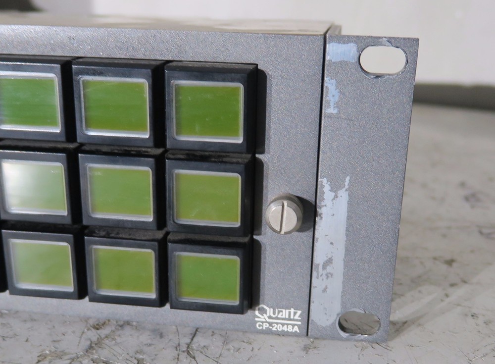 Evertz cp2048a router matrix panel