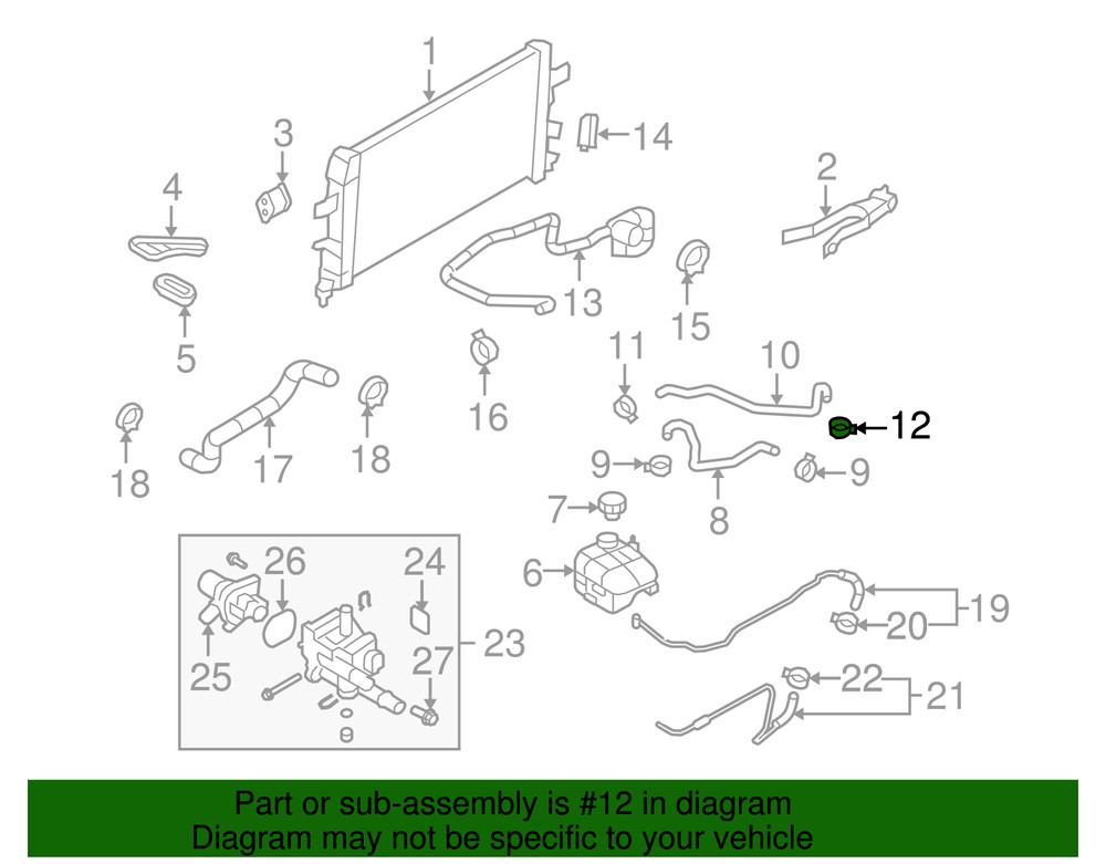 Genuine GM Multi-Purpose Clamp 90530642