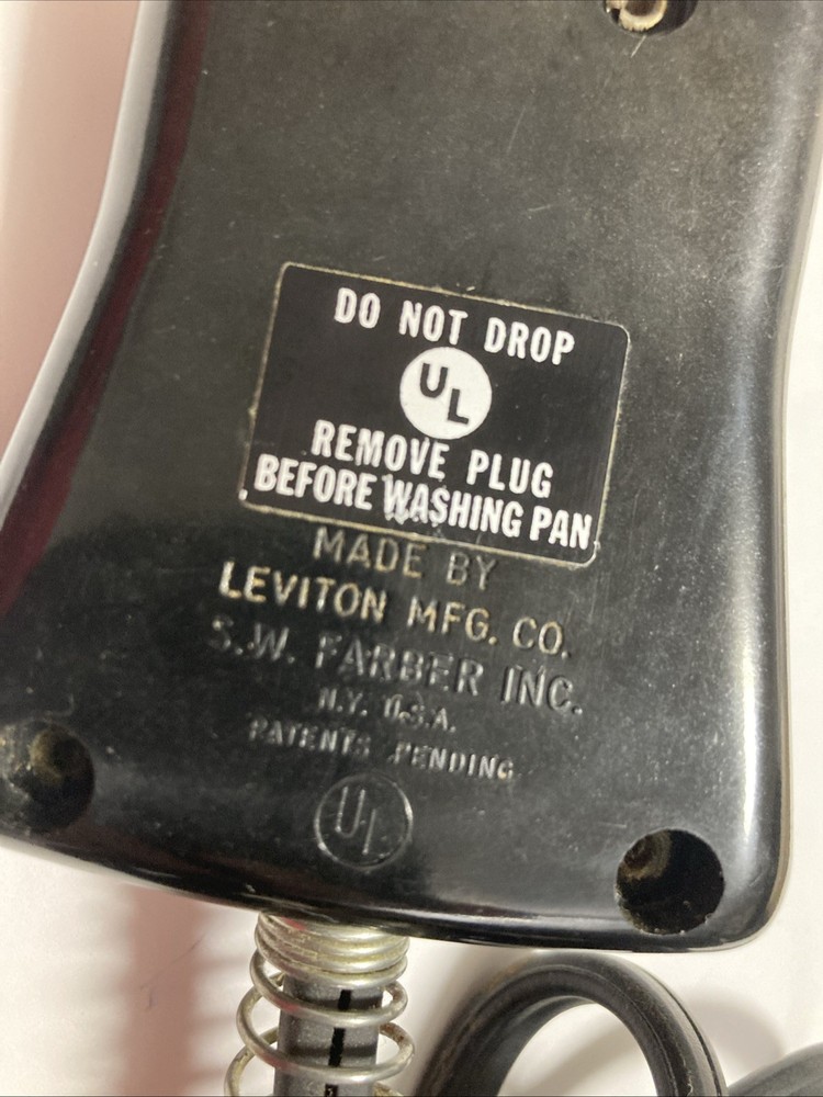 Farberware Skillet Wok Heat Temperature Controller Power Cord Tested