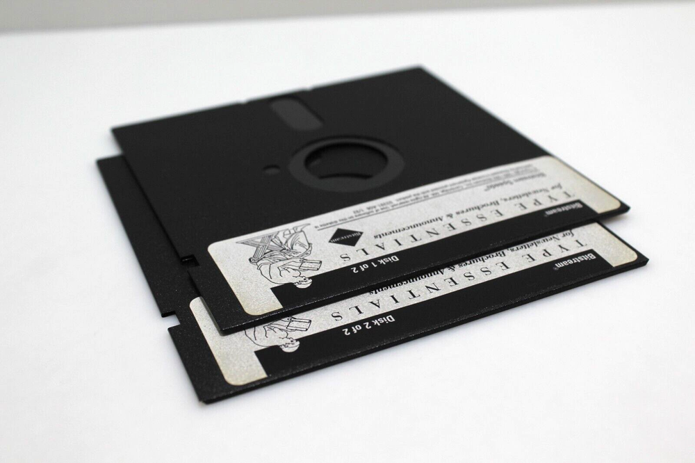 Type Essentials - Bitstream, 1992 - Floppy Disks (5 1/4")