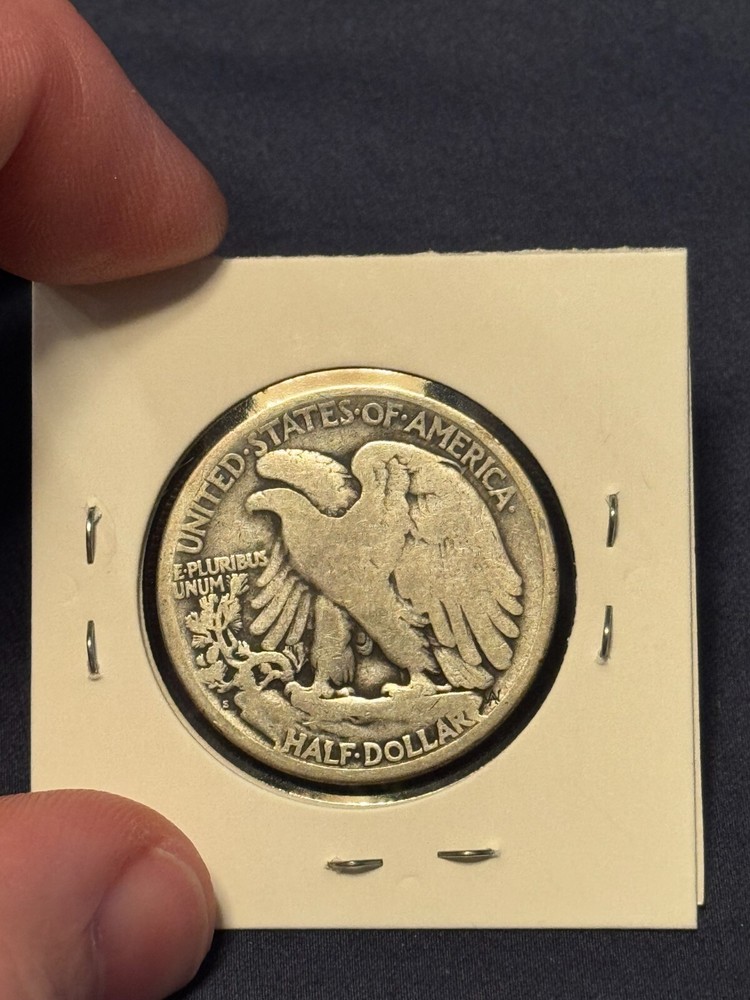 1918 S Walking Liberty Half Dollar