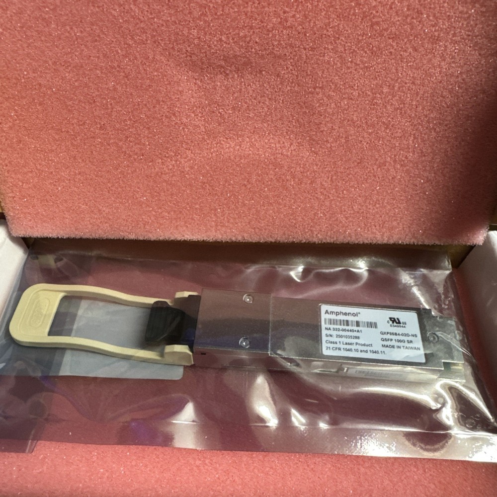 Amphenol 100 Gb/s tranciever optical module