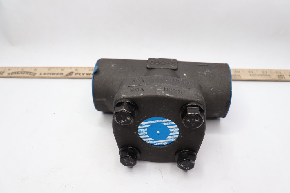 Sharpe Piston Check Valve Single Flow Inline Piston Carbon Steel 1"