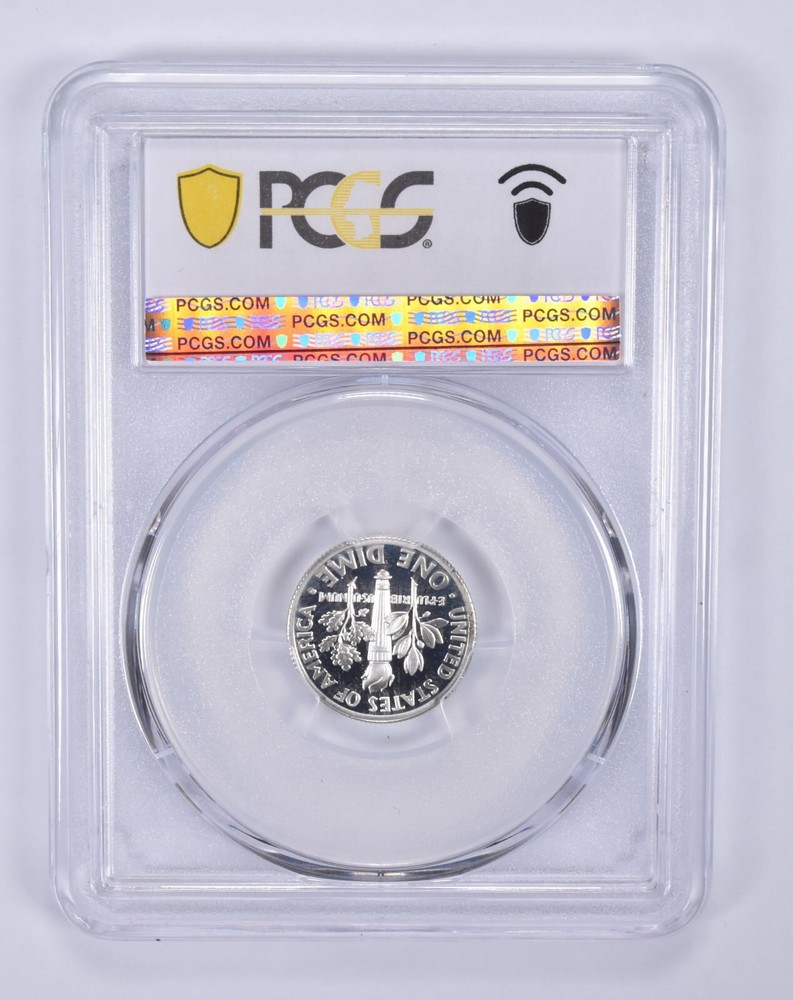 1993-S Roosevelt Dime Silver PR69 DCAM PCGS Blue Label
