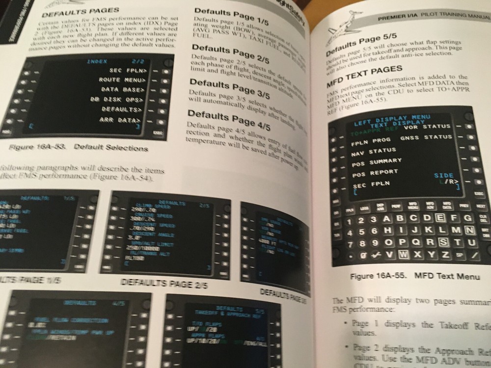 Hawker Beechcraft Premier 1/1A Pilot Training Manual