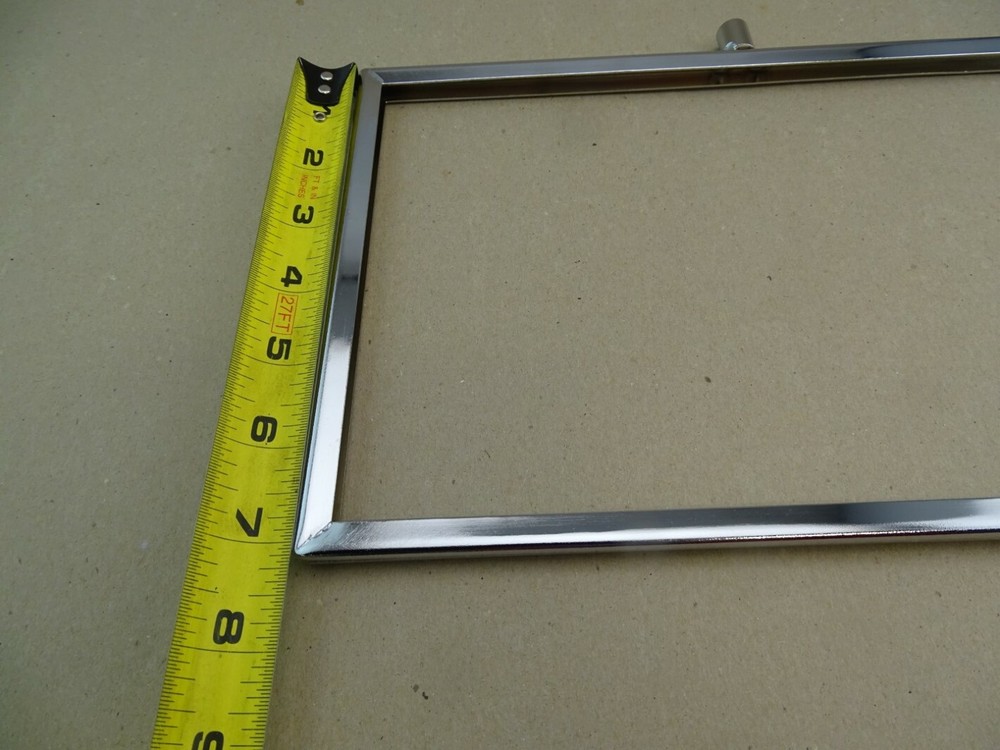 Merchandising Display Chrome Bulletin Frame for , Sign