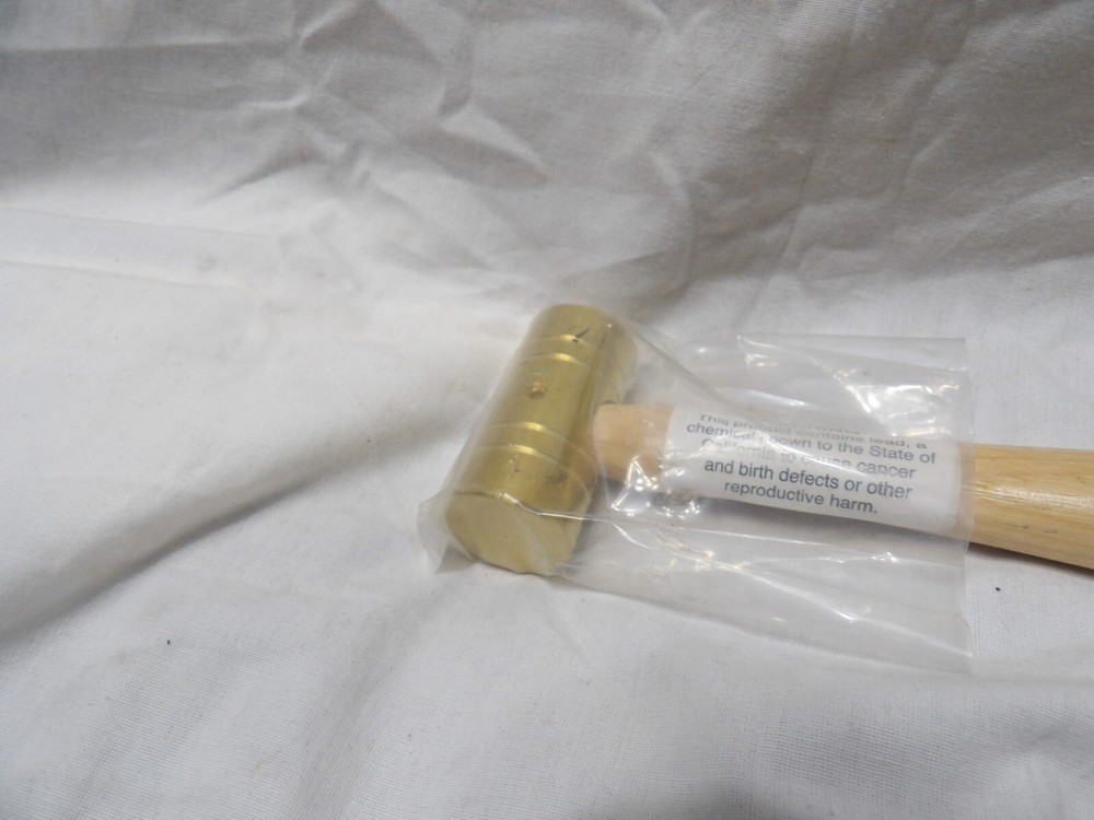 USA Made 8oz. Brass Hammer