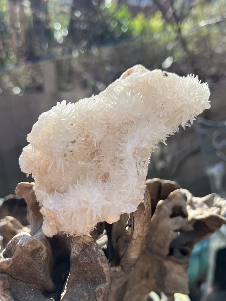 Calcite Spiky Cluster Crystal Patterns 319g 3