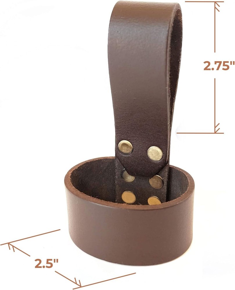 Handmade Genuine Leather Axe Holster with Belt Loop