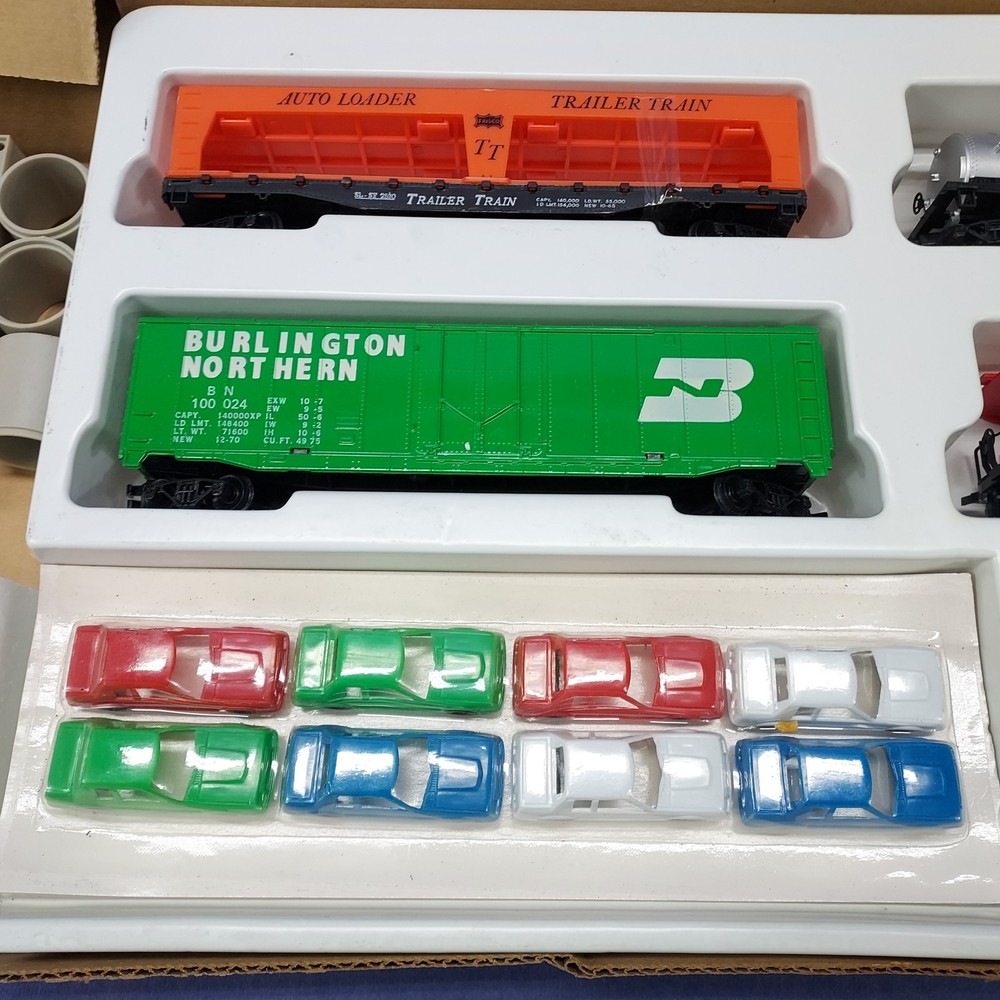Vintage Tyco Rail Master 72 Piece Train Set