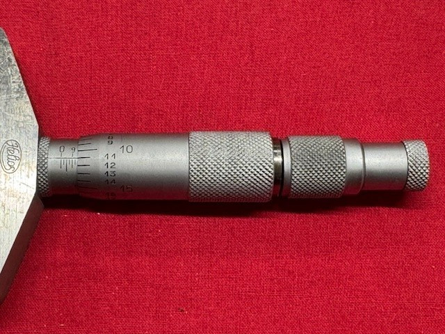 Helios 0-3" Depth Micrometer Vintage - Never Used!