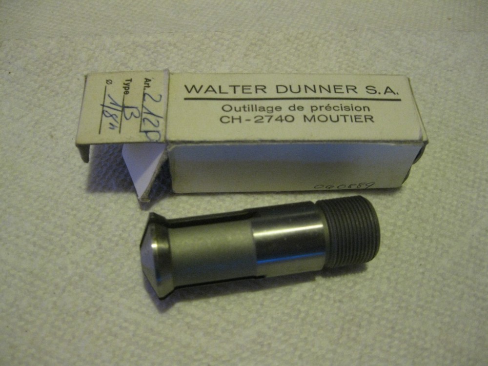 1/8" Walter Dunner B212 Carbide Lined Guide Bushing