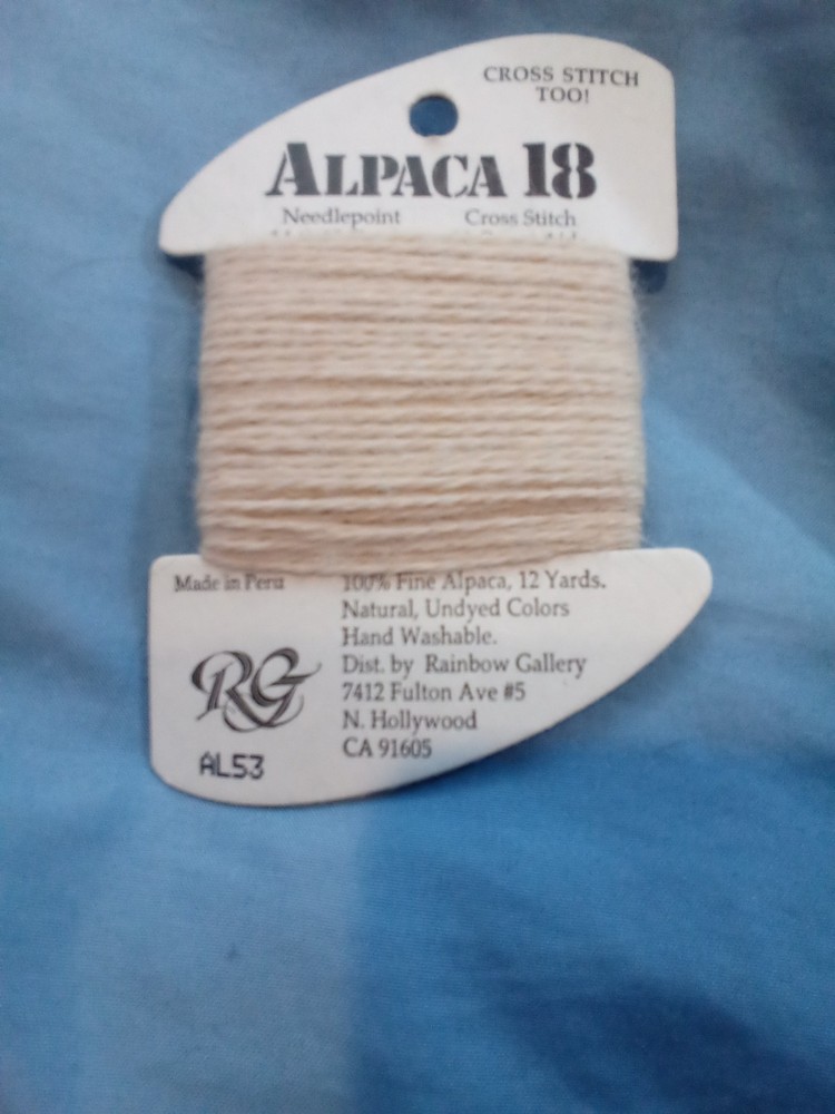 Rainbow Gallery Alpaca 18 thread - You choose