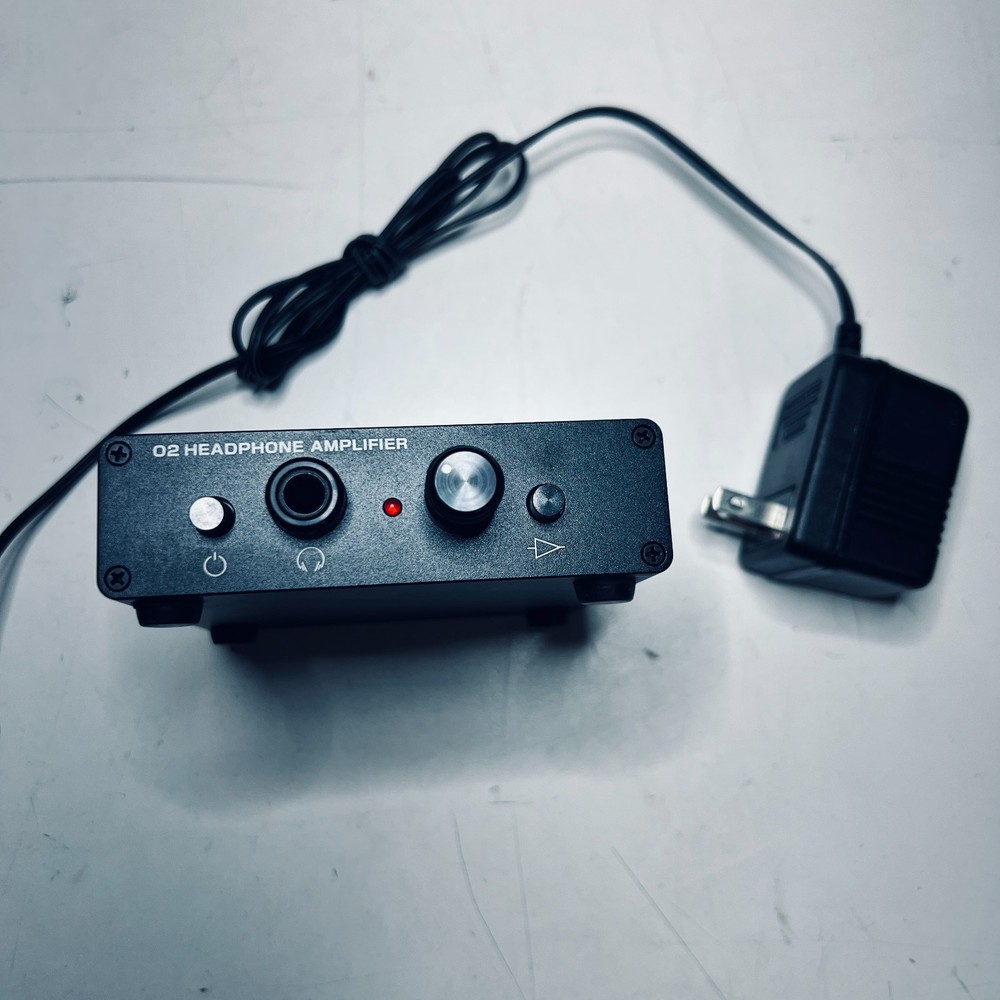Objective2 O2 Headphone Amplifier 1/4" Jack - Power Adapter -NwAvGuy TESTED