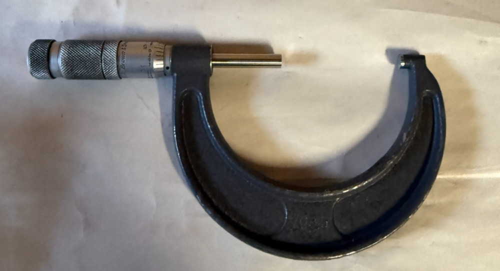 Brown & Sharpe 2"-3" Outside Micrometer