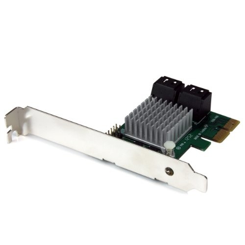 StarTech PEXSAT34RH 4 Port PCIe SATA III RAID Controller Card