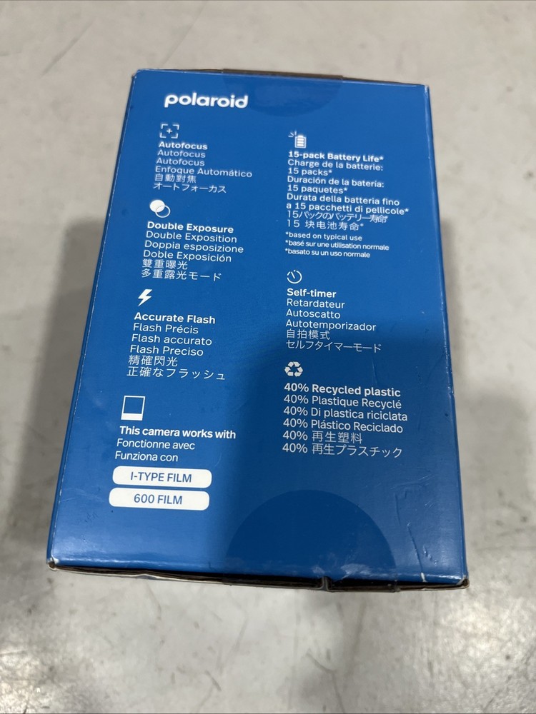 Polaroid Now Instant Camera Gen 2 - Blue