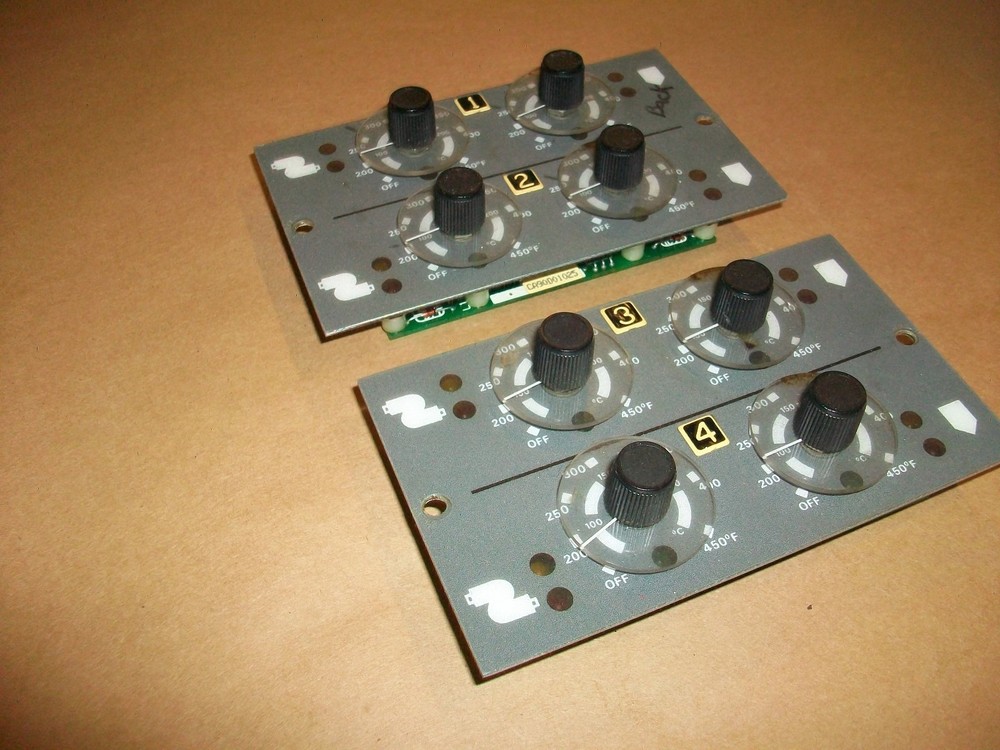 2pc Nordson Microset Multiscan Glue Machine Temperature Control POTs