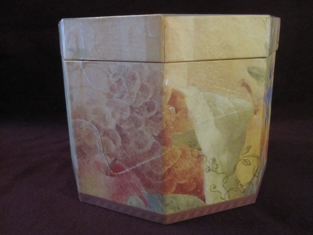 Set/3pc. Brenda Walton Octagon Nesting Boxes. Toscana