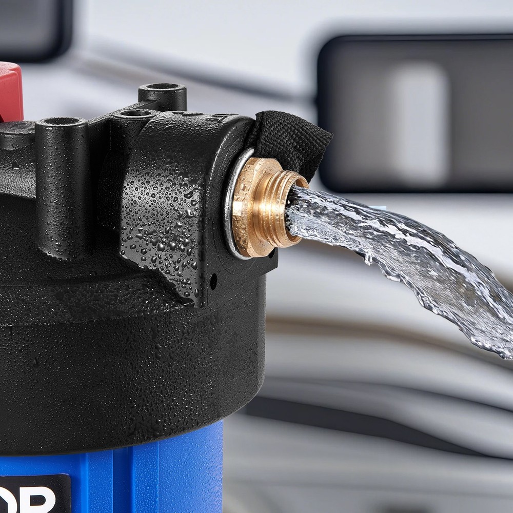 RV Water Filtration System Drinking Water Filter System Replaceable Cartri