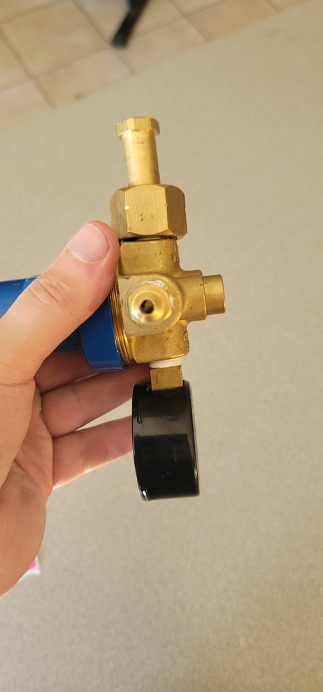 Ultra Flow Co2 Regulator Kegerator *broken Gauge