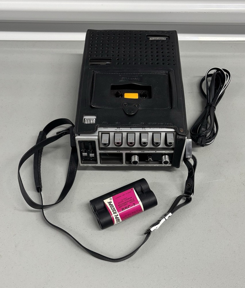 Superscope C-105 Vintage Cassette Deck Recorder Player