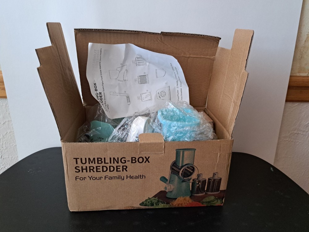 Tumbling Box Shredder Sky Blue NIB