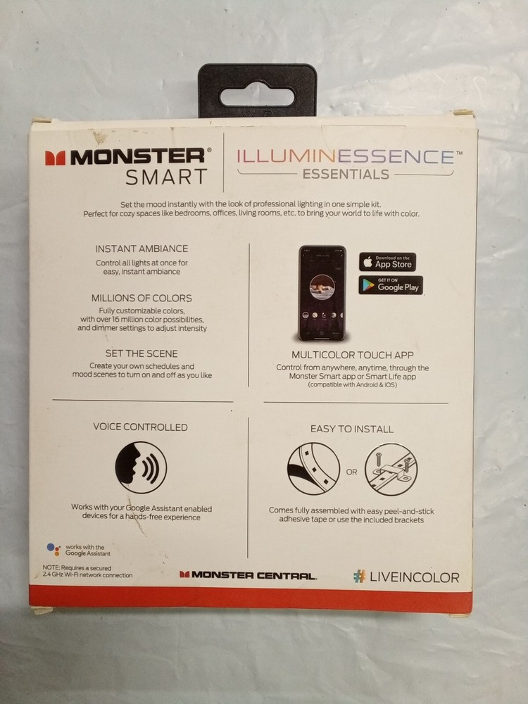 Monster Smart Illuminessence LED Light ( MULTICOLOR)