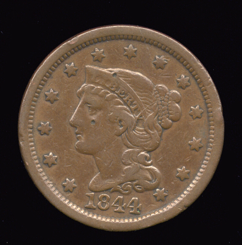 1844   ...   VF+   Very Fine+  ...   Large Cent (211-206)