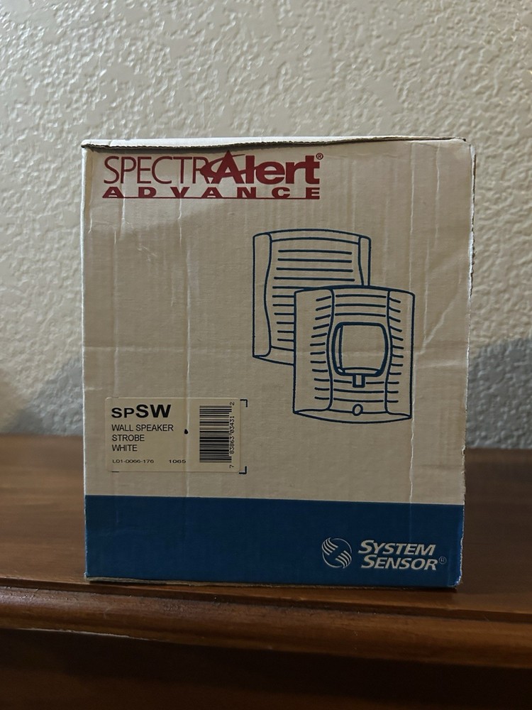 System Sensor SpectrAlert Advance SPSW Wall Speaker Strobe White
