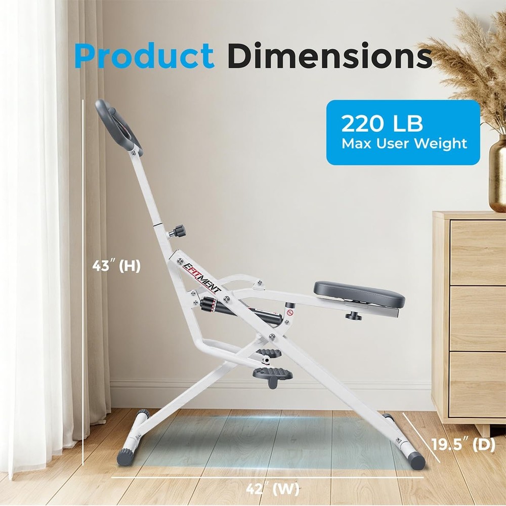 EFITMENT Rower-Ride Exercise Trainer for Total Body Workout - SA022