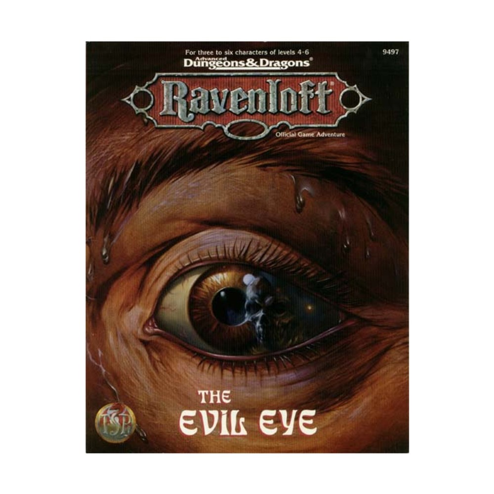 TSR Ravenloft Evil Eye VG+
