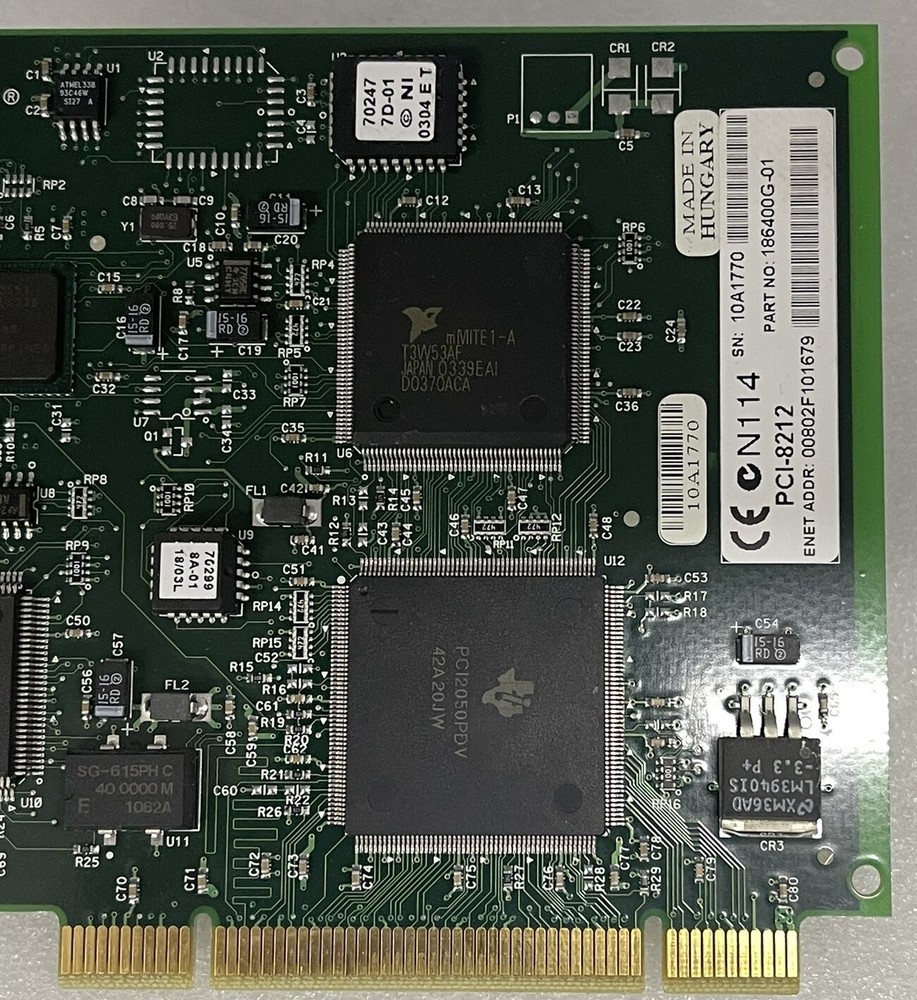 National Instruments PCI-8212 GPIB Instrument Control Module