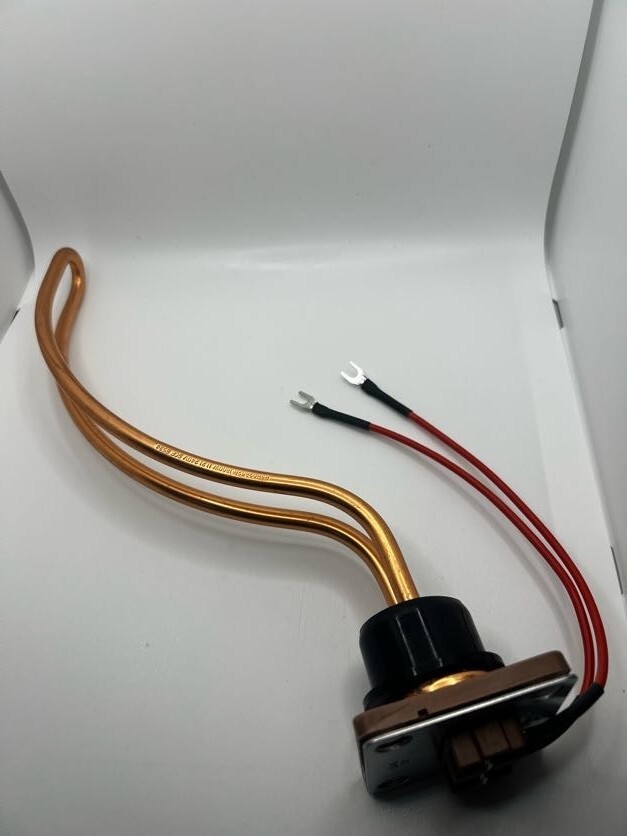 COPPER SICKLE ELEMENT 1.8kw 1800W BOLT-ON inc gasket FOR DUX, RHEEM, VULCAN 2852