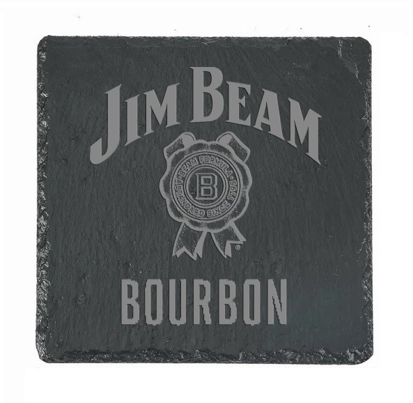 JIM BEAM Whiskey Slate Coaster