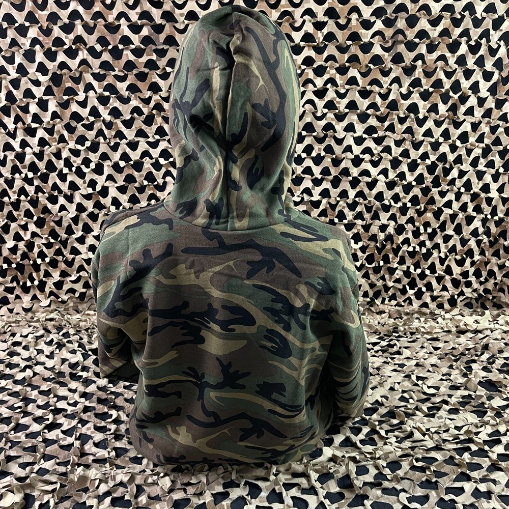 NEW First Strike Pull Over Hooded Sweatshirt - Camo - Small