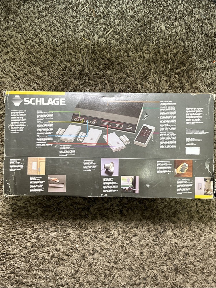 Schlage Keepsafer Plus Security System New Open Box