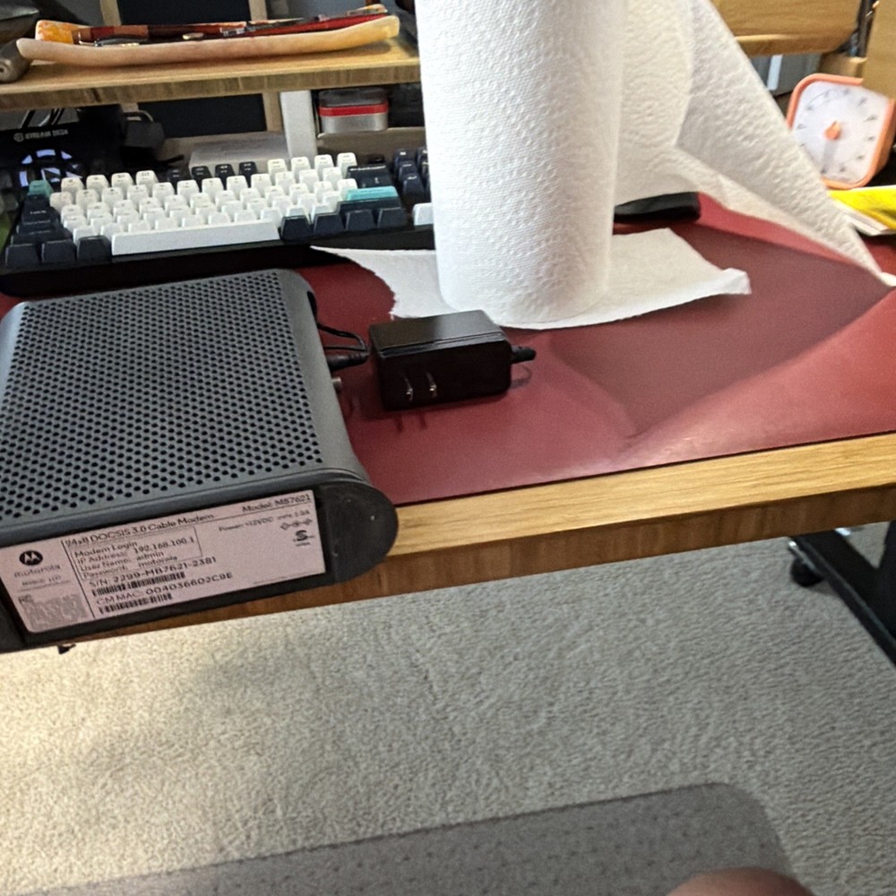 Motorola MB7621 DOCSIS 3.0 Cable Modem